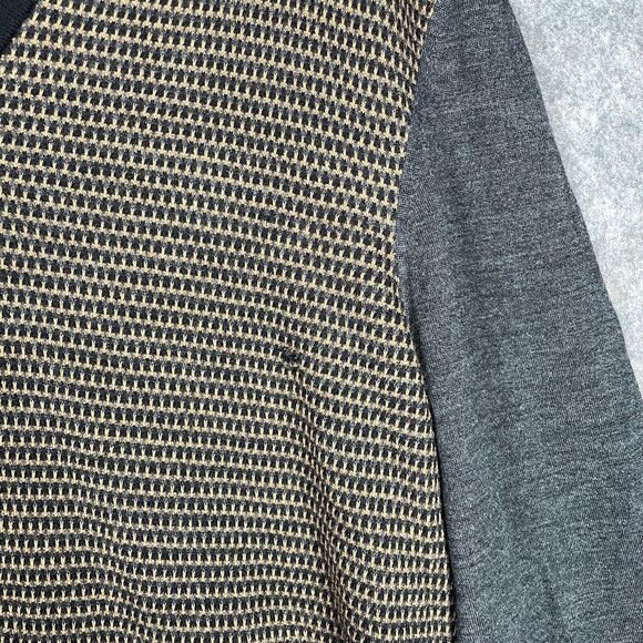 Salvatore Ferragamo Virgin Wool Made in Italy Mens V-Neck Sweater Large $382 USA - Picture 2 of 10